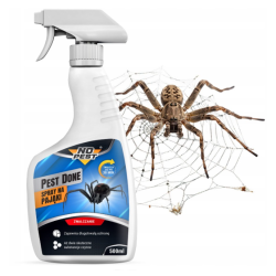 MITTEL SPRAY AEROSOL FLÜSSIGKEIT SPRÜHMITTEL PRÄPARAT GEGEN SPINNEN UND SPINNENNETZE NO PEST 500 ML